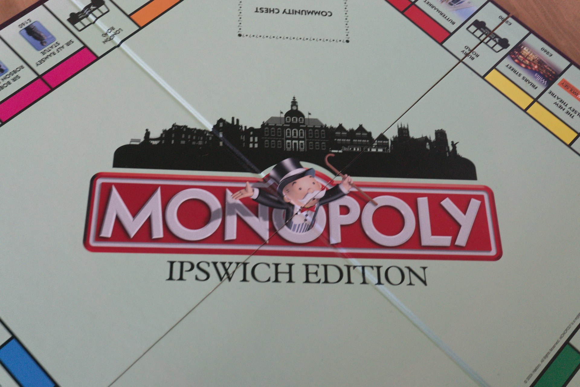 The Ipswich edition of Monopoly from 2005